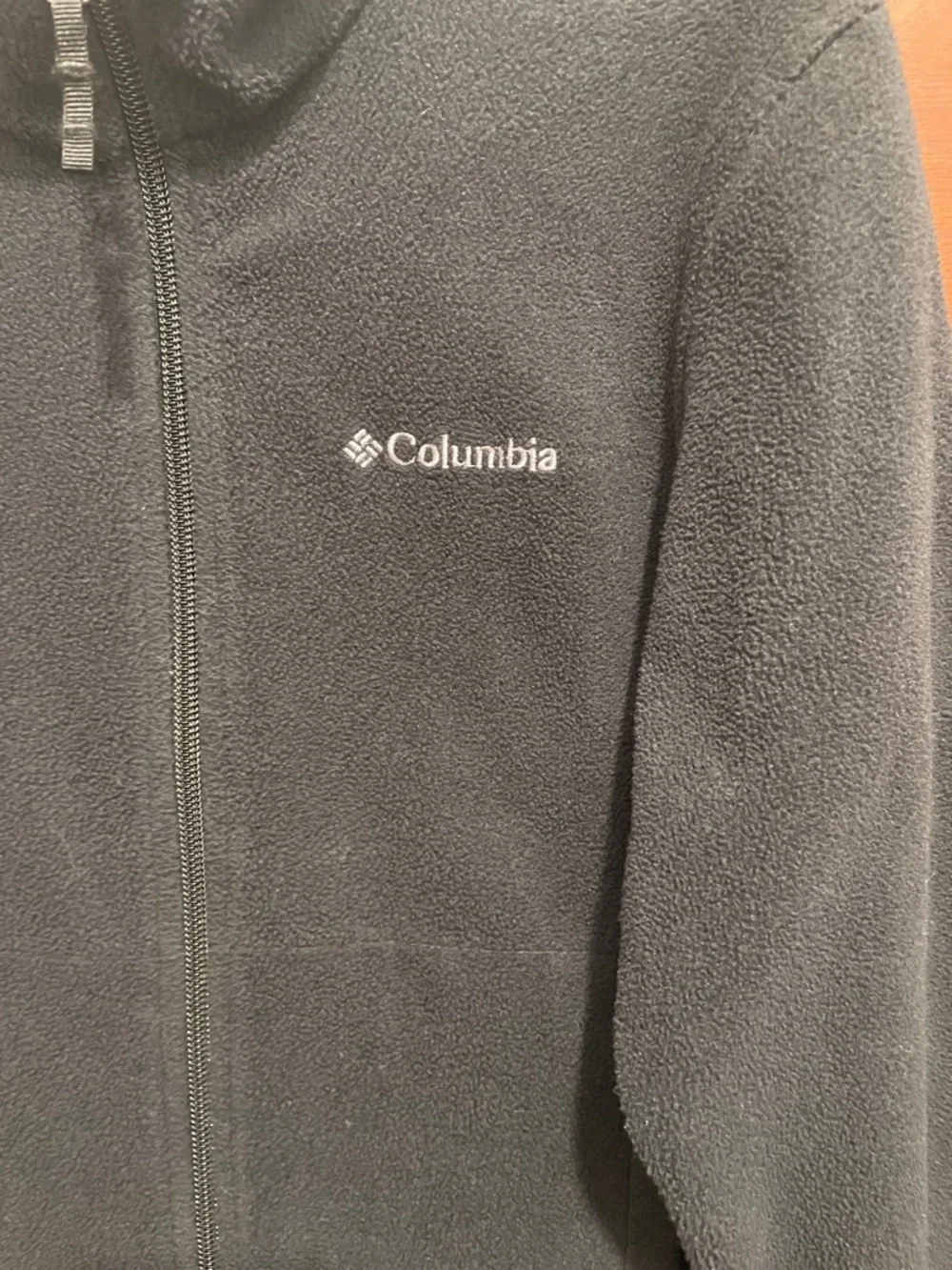 Columbia Kids Black Full-Zip Fleece Jacket